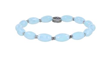 Hellblau - Petit Glamour d'Afrique - Armband von Konplott